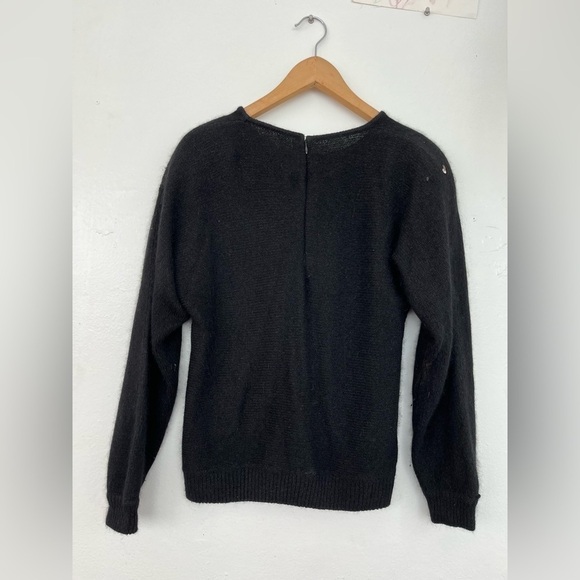 Vintage “Work in Progress” Beaded Sweater - Picture 5 of 8